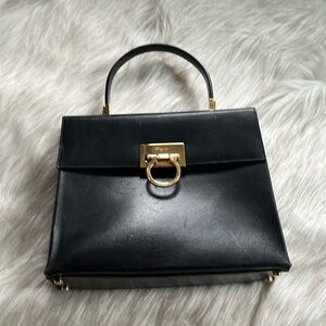 Salvatore Ferragamo Iconic Top Handle Bag